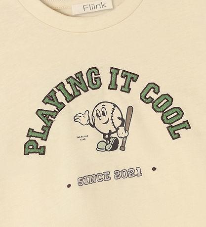 Fliink T-shirt - Summer Cool - Sandshell