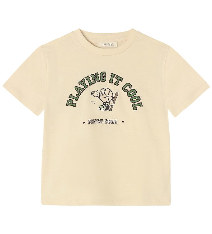 Fliink T-shirt - Sommer Cool - Sandshell