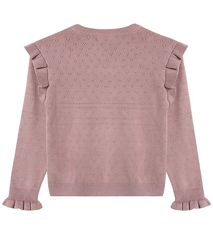 Fliink Blouse - Knitted - Fame O-Neck - Woodrose