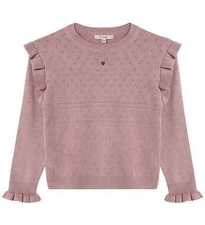 Fliink Blouse - Knitted - Fame O-Neck - Woodrose
