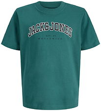 Jack & Jones T-Shirt - Noos - JjeCaleb - Atlantische Oceaan Deep