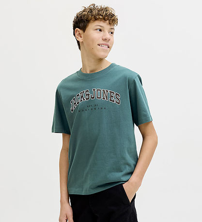Jack & Jones T-shirt - Noos - JjeCaleb - Atlantic Deep
