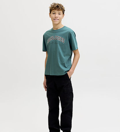 Jack & Jones T-shirt - Noos - JjeCaleb - Atlantic Deep