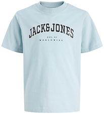 Jack & Jones T-Shirt - Noos - JjeCaleb - Hemels Blue