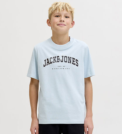 Jack & Jones T-shirt - Noos - JjeCaleb - Celestial Blue