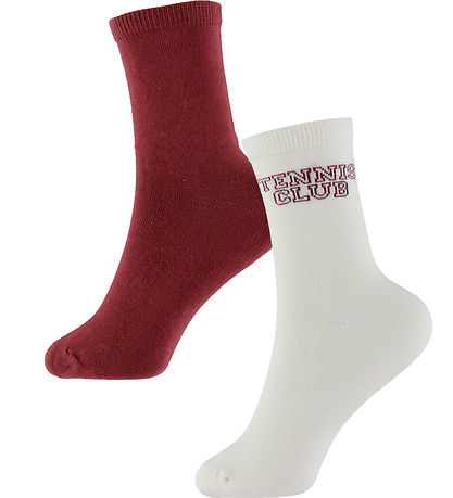 Name It Strømper - NkfVilde - 5-pak - Oxblood Red