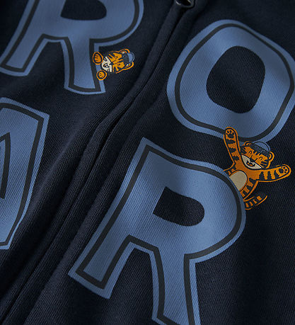 Name It Cardigan m. Hætte - NmmVoltinus - Navy Blazer/Raor