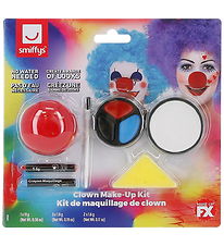Smiffys Ansigtsmaling - Clown Kit