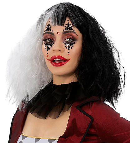 Smiffys Ansigtsdekoration - Clown Face Jewels