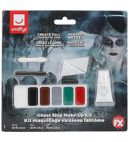 Smiffys Ansigtsmaling - Ghost Ship Kit