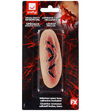 Smiffys Udklædning - Stitches Latex Scar