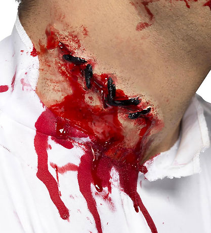 Smiffys Udklædning - Stitches Latex Scar