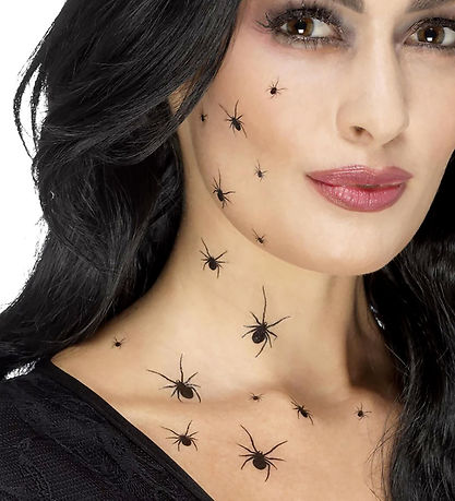 Smiffys Tatoveringer - Crawling Spider