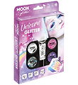 Smiffys Ansigtsdekoration - Moon Glitter Unicorn