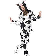 Smiffys Udklædning - Ko - Sort/Hvid