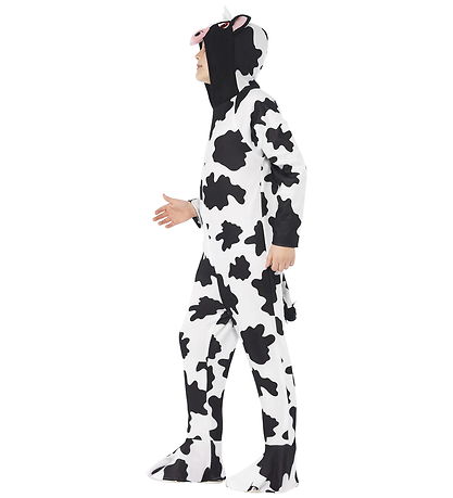 Smiffys Udklædning - Ko - Sort/Hvid