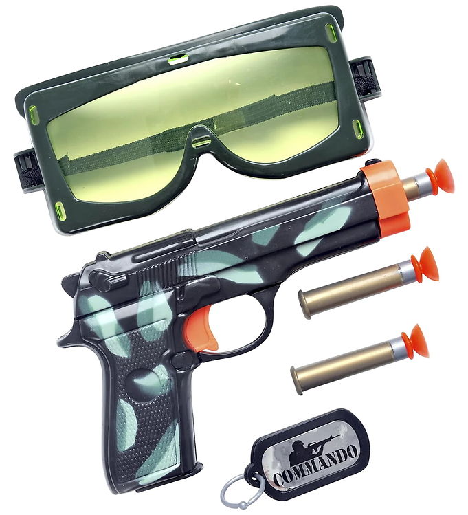 Smiffys Legetøj - Militærsæt - 6 Dele