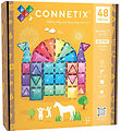 Connetix Magnetsæt - 48 Dele - Glitter Castle Pack
