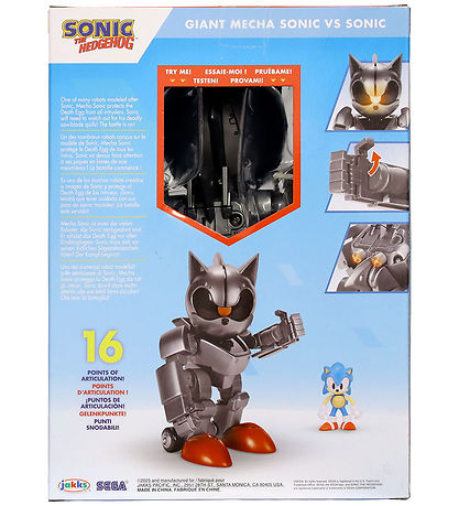 Sonic Legesæt - Giant Mecha Sonic VS Sonic