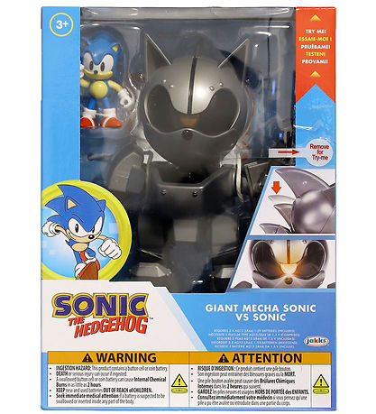Sonic Legesæt - Giant Mecha Sonic VS Sonic