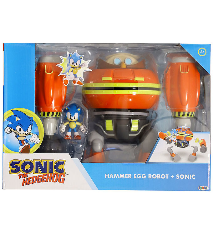 Sonic Robot - 25 cm - Hammer Egg Robot + Sonic
