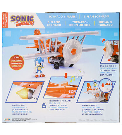 Sonic Play Set - Tornado Biplane