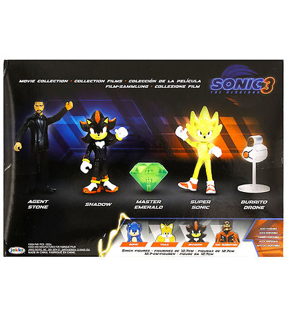 Sonic Figure set - 5 Parts - Movie Collection