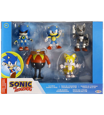 Sonic Figure set - 6 cm - 5 Parts