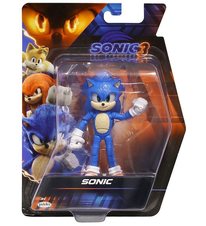 Sonic Legetøjsfigur - 13 cm - Sonic 3 - Sonic