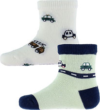 Name It Strømper - 2-pak - NbmTocar - Shadow