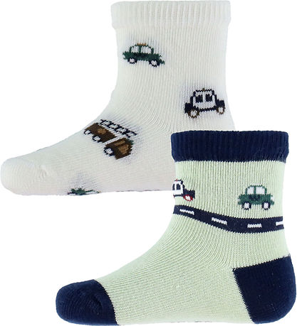 Name It Strømper - 2-pak - NbmTocar - Shadow