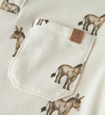 Lil' Atelier Bluse - NmmLayo - Coconut Milk/ Donky