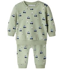 Name It Sweatsæt - NbmVimmer - Swamp