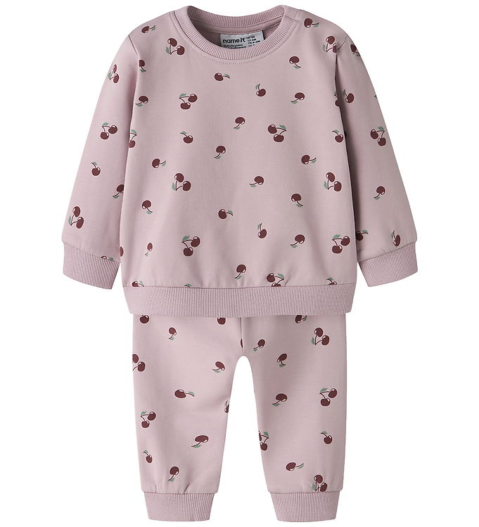 Name It Sweatsæt - NbfVimone - Dawn Pink