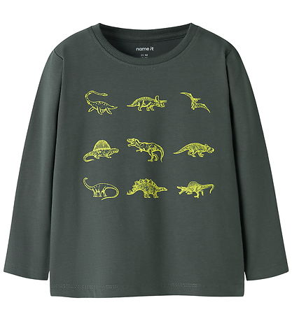 Name It Bluser - 2-pak - NmmVux - Shadow/ Urban Chic