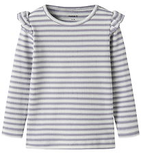 Name It Bluse - NmfTaias - Lavender Gray/ Cloud Dance