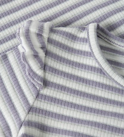 Name It Bluse - NmfTaias - Lavender Gray/ Cloud Dance