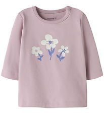 Name It Bluse - NbfVubie - Dawn Pink/Flowers