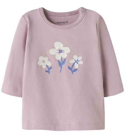 Name It Bluse - NbfVubie - Dawn Pink/Flowers
