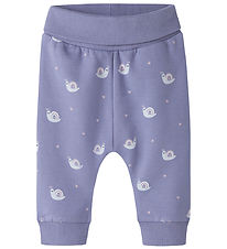 Name It Sweatpants - NbfVimone - Lavender Violet/ Snail