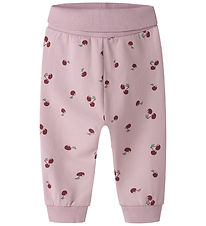 Name It Sweatpants - NbfVimone - Dawn Pink/ Cherry
