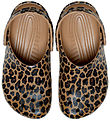 Crocs Sandaler - Classic Animal Clog - Sepia/ Leopard
