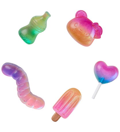Crocs Vedhæng - Jelly Candy - 5-pak
