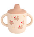 Liewood Kop m. Tud - Neil Sippy Cup - Silikone - Butterfly/ Appl