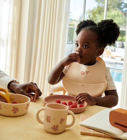 Liewood Spisesæt - Silikone - Vivi - 4 dele - Butterfly/ Apple B