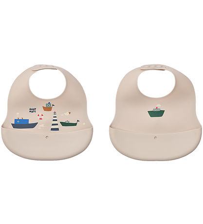 Liewood Hagesmække - Silikone - 2-pak - Ember - Sailing/ Sandy