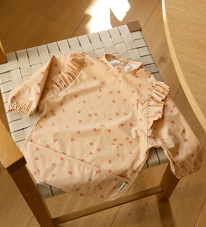 Liewood Forklæde - Merle Ruffle - Mini Butterfly/ Apple Blossom