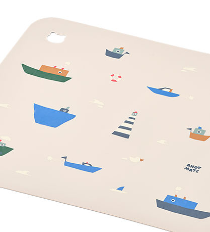 Liewood dækserviet - Silikone - Jude - Sailing/ Sandy