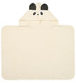 Liewood Babyhåndklæde - Vilas - Panda - Creme De La Creme