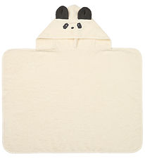 Liewood Baby towel - Vilas - Panda - Creme De La Creme